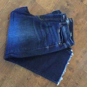 Judy Blue High Waist Cropped Wide Leg Jeans
